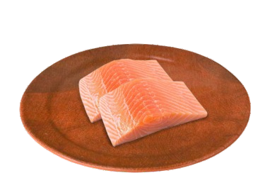 Ikan Salmon Fillet — daging seafood premium, Harvest Meatshop Cirebon