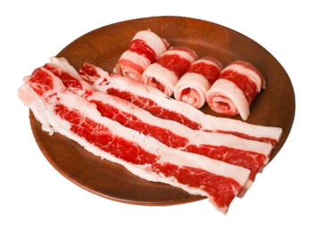 Slice Lemak Shortplate — daging beef slice & grill premium, Harvest Meatshop Cirebon