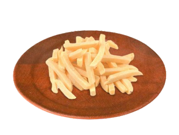 Kentang Shoestring — daging additional premium, Harvest Meatshop Cirebon